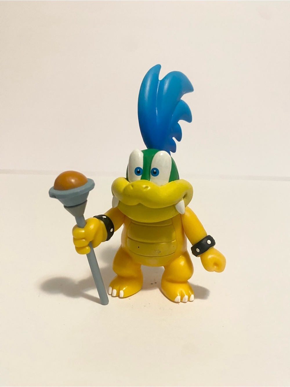 World of Nintendo Super Mario Larry Koopa Figure 3” JAKKS Pacific Blue Toy